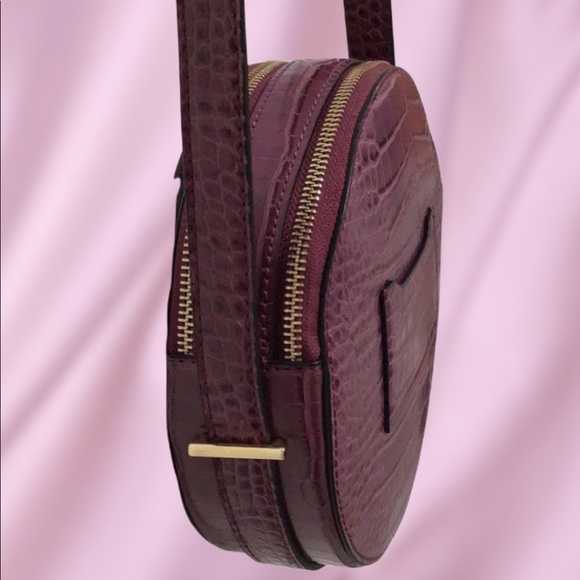 NEW Nine West Circle Crossbody Bag, Purple - Picture 3 of 10